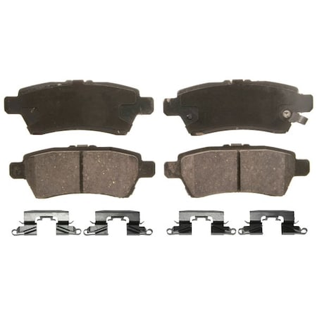 Wagner Brakes Ceramic Disc Pad Set, Zd1101 ZD1101